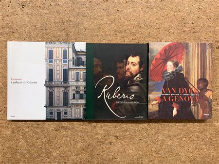 ARTE A GENOVA (VAN DYCK E RUBENS) - Lotto unico di 3 cataloghi