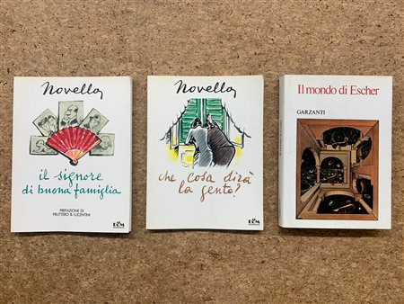ILLUSTRAZIONE (ESCHER E NOVELLO) - Lotto unico di 3 cataloghi