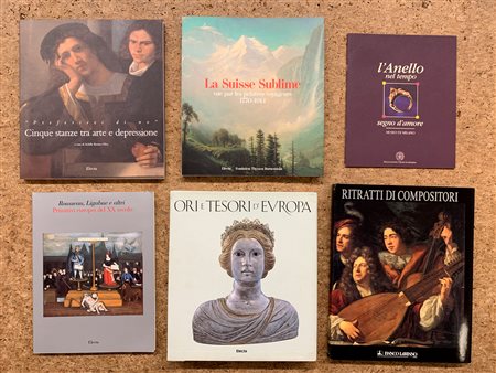 COLLETTIVE DI ARTI E ARTI APPLICATE - Lotto unico di 6 cataloghi