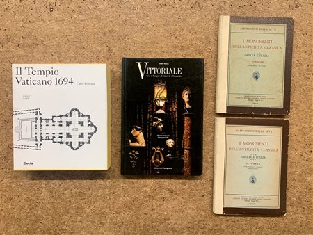 IL TEMPIO VATICANO E IL VITTORIALE - Lotto unico di 4 cataloghi