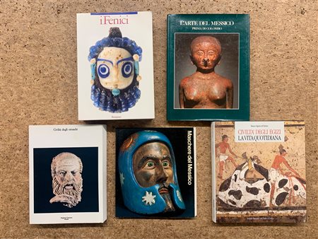 CIVILTÀ ANTICHE - Lotto unico di 5 cataloghi