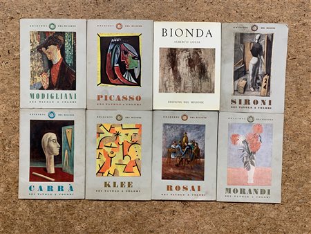 EDIZIONI DEL MILIONE, MILANO - Lotto unico di 8 cataloghi