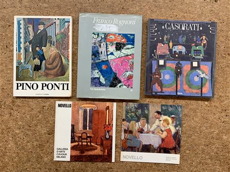 PITTURA ITALIANA FIGURATIVA - Lotto unico di 5 cataloghi