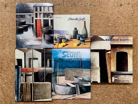 MARCELLO SCUFFI - Lotto unico di 5 cataloghi