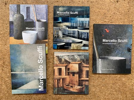 MARCELLO SCUFFI - Lotto unico di 5 cataloghi