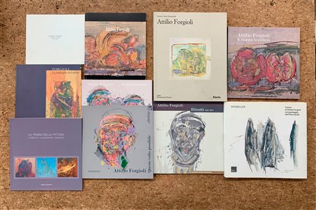 ATTILIO FORGIOLI - Lotto unico di 10 cataloghi