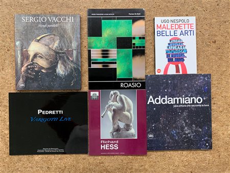 ARTE ITALIANA DEL DOPOGUERRA - Lotto unico di 6 cataloghi