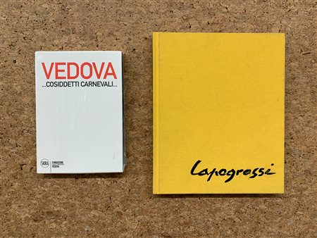 GIUSEPPE CAPOGROSSI E EMILIO VEDOVA - Lotto unico di 2 cataloghi