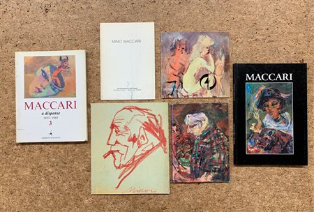 MINO MACCARI - Lotto unico di 6 cataloghi