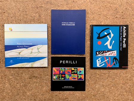 ACHILLE PERILLI - Lotto unico di 4 cataloghi