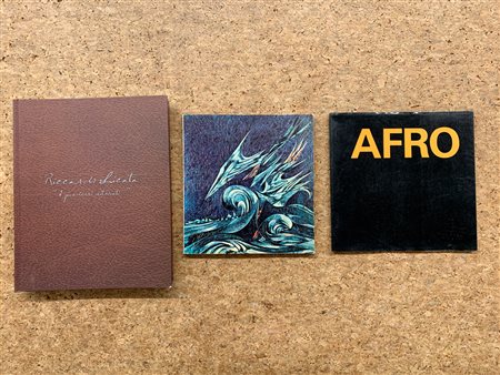 ASTRAZIONE ITALIANA DEL DOPOGUERRA (AFRO, DOVA E LICATA) - Lotto unico di 3 cataloghi