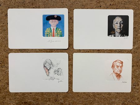 FOTOLITOGRAFIE BOLAFFIARTE - Lotto unico di 4 opere