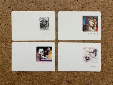 FOTOLITOGRAFIE BOLAFFIARTE - Lotto unico di 4 opere