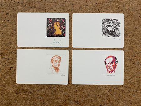 FOTOLITOGRAFIE BOLAFFIARTE - Lotto unico di 4 opere