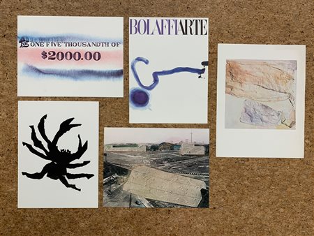 EDIZIONI BOLAFFIARTE
 - Lotto unico di 5 fotolitografie