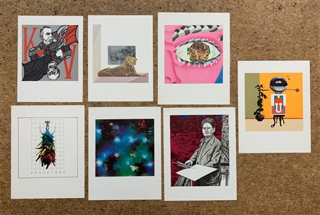 EDIZIONI BOLAFFIARTE - Lotto unico di 7 fotolitografie