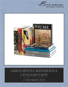 ASTA N.136 - LIBRI D'ARTISTA, MONOGRAFIE E CATALOGHI D'ARTE