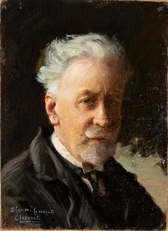 Guido Levorati (Venezia 1888-Vimercate 1960)  - Ritratto maschile