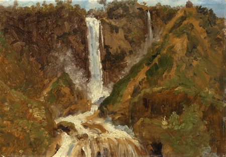 Giuseppe Haimann (Milano 1828-Alessandria d'Egitto 1883)  - Cascata delle Marmore
