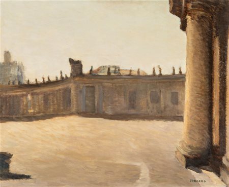 Emilio Sobrero (Torino 1890-Roma 1964)  - Roma, Piazza San Pietro