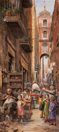 Elio Ferrara (Napoli 1945)  - "Napoli, curatore di malocchi"