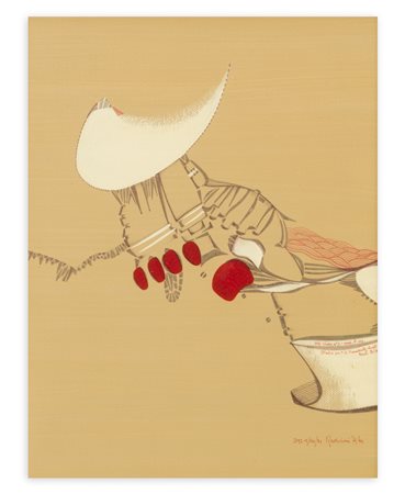 MAX RADICIONI (1942) - Studio N.2 per il tramonto degli elefanti bianchi, 1971