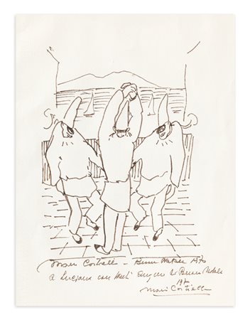 MARIO CORTIELLO (1907-1982) - Senza Titolo, 1970