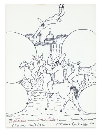 MARIO CORTIELLO (1907-1982) - Senza Titolo, 1970