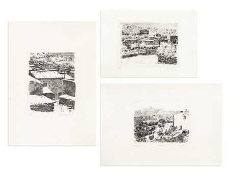 ENRICO PIRAS (1931) - Lotto unico di 3 opere