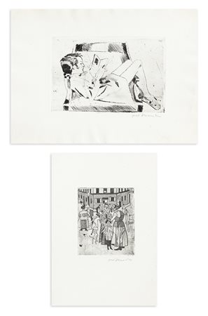 PIETRO BERNARDINI (1892-1974) - Lotto unico di 2 opere