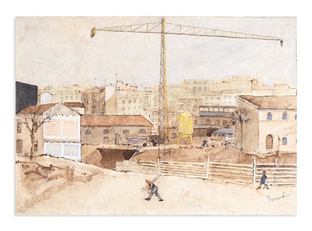 PIETRO BERNARDINI (1892-1974) - Senza Titolo