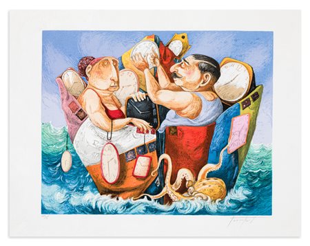 PINO PROCOPIO (1954) - Senza Titolo