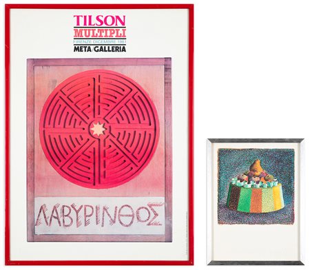 AUTORI VARI - Lotto unico di 2 opere e 1 catalogo