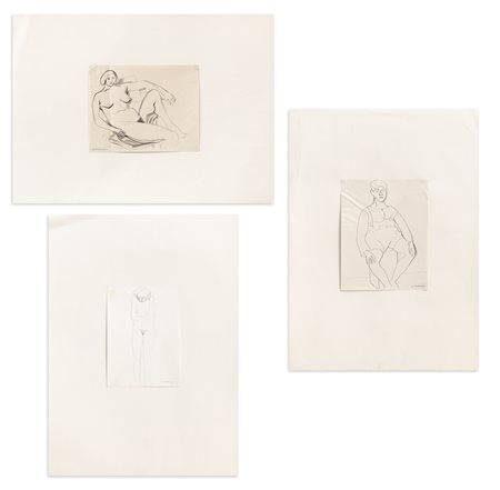 GIUSEPPE SCALVINI (1908-2003) - Lotto unico composto da 3 opere