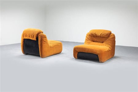 CLAUDIO VAGNONI<BR>Coppia di poltrone mod. Malù