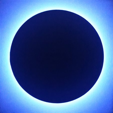 BANI BRUNO Cernusco sul Naviglio (Mi) 1954 Eclissi Bl 2022 Luminosa (acrilico...