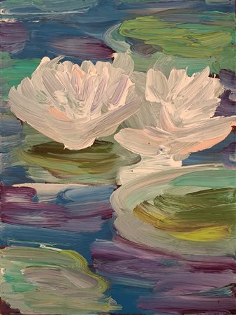 MAFFEZZONI MAURO Rovereto (Tn) 1960 Fiori 2009 Acrilico su tela...