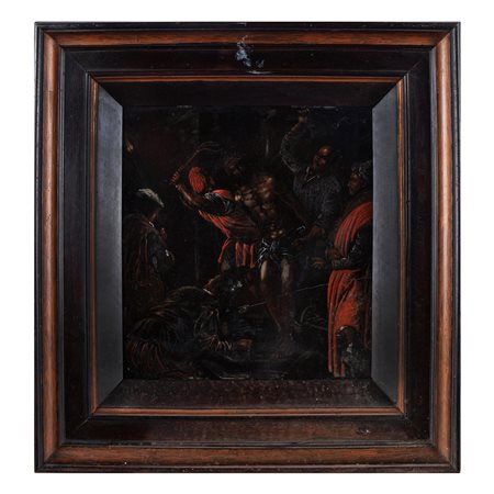 Jacopo Da Ponte, detto Bassano (Bassano del Grappa 1515 - 1592), ambito di, Flagellazione di Cristo