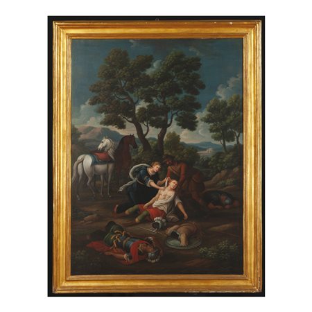 Giovanni Reder (Roma 1663 – dopo 1764), Ermina soccorre Tancredi