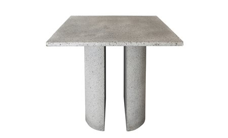 Tavolino gueridon in pietra lavica