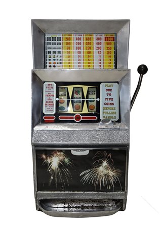 Bally Manufacturing Chicago per Eletronic Torin Italy - Slot Machine, 60's