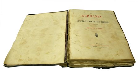 GIOVANNI SCHERR. LA GERMANIA. DUEMILA ANNI DI VITA TEDESCA Tipografia...
