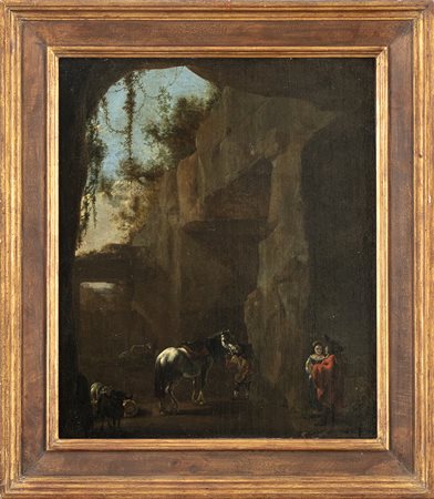 JAN ASSELYN (Dieppe, 1610 - Amsterdam, 1652), ATTRIBUITO 