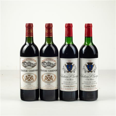 Chateau Saint Georges, Saint Emilion Chateau de Camensac, Haut Medoc