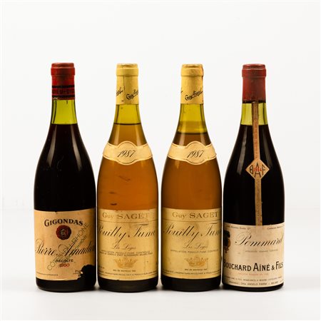 Domaine Guy Saget, Pouilly Fumé Les Loges Bouchard Aine & Fils, Pommard Pierre Amadieu, Gigondas