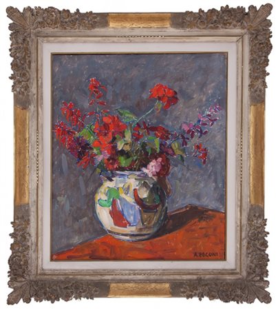 Adriano Bogoni Monteforte d'Alpone (VR) 1896 - Cesena 1970 Vaso di fiori