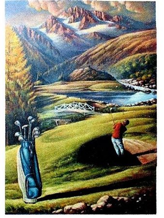 Cusin-Vittorio Vallarin, 279 VVC- Il gioco del golf di montagna