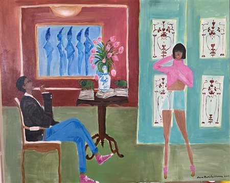 Elena Daniela Colonna, Il salotto