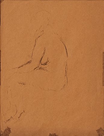 LUCIO FONTANA, Nudo femminile, 1942
