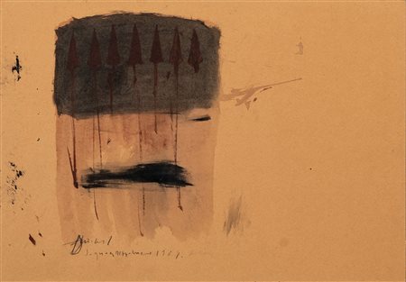 PIERO  PIZZI CANNELLA, senza titolo, 1989